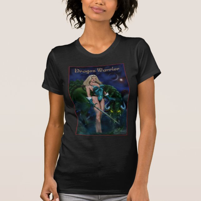 Drakekrigare T-shirt (Framsida)