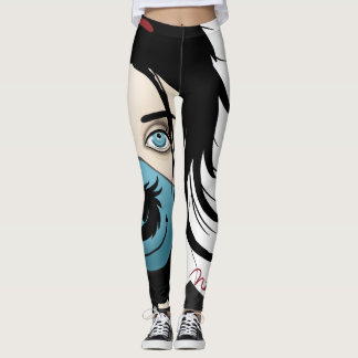Drakekrigareflicka Leggings