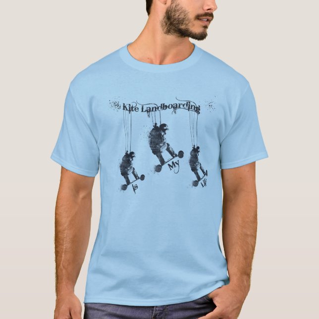 DrakeLandboarding T skjorta Tee (Framsida)