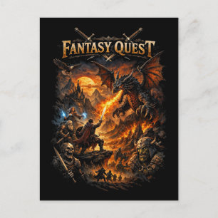 Drakelds Quest Vykort