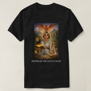 Drakelinje Bewarare - Keltisk Mystisk Oracle T Shi Shirt