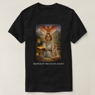Drakelinje Bewarare - Keltisk Mystisk Oracle T Shi Shirt