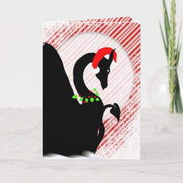 Drakemånehelgdag (Candycane bakgrund) Helgkort