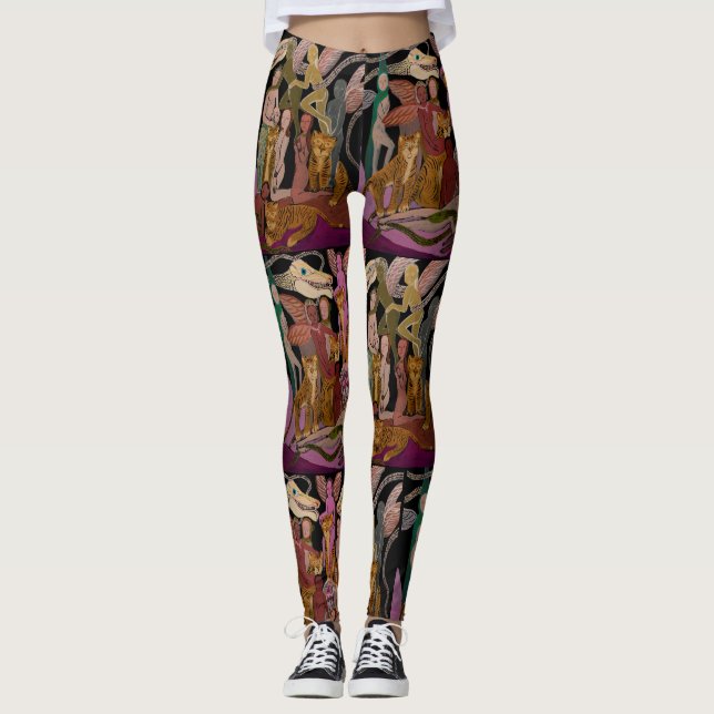 Drakemedicin Leggings (Framsida)