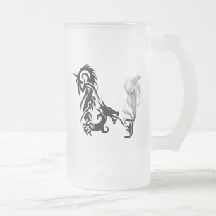 DrakeMonogram J Frostat Ölglas