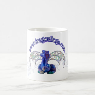 Drakemugg med filigree kaffemugg