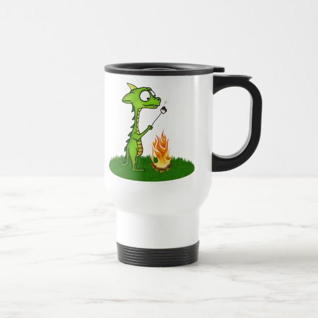 Draken avfyrar resemugg (Höger)