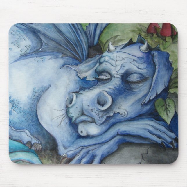 Draken drömm Mousepad Musmatta (Framsidan)