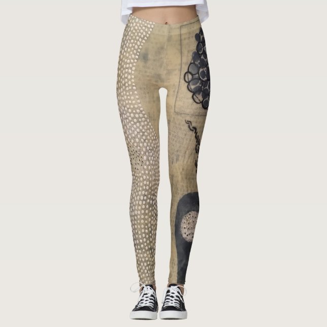 Draken flår leggings (Framsida)