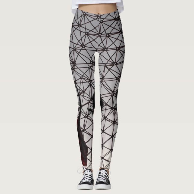 Draken gömma i handflatan damasker leggings (Framsida)