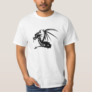 Draken stencilerar tee
