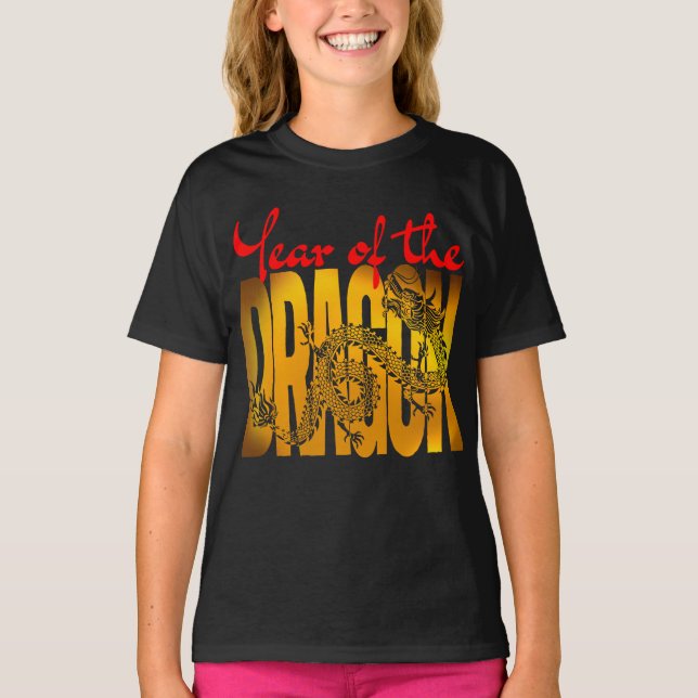 Drakens år t shirt (Framsida)