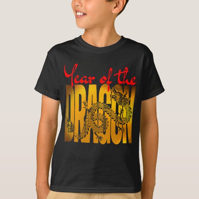 Drakens år t shirt (Framsida)