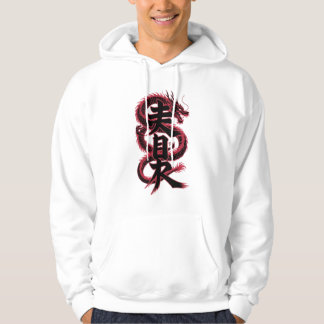 Drakens Kraftsymbol Hoodie