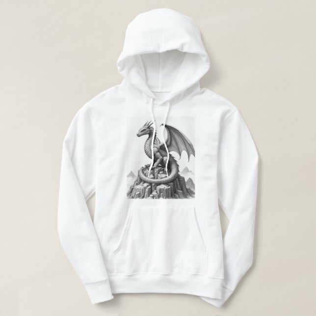 Drakens vaka hoodie (Design framsida)