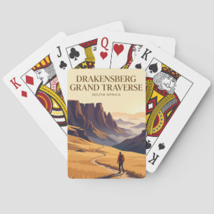 Drakensberg Grand Traverse Sydafrika Casinokort