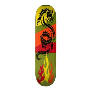 DRAKEORMSkateboard Old School Skateboard Bräda 18 Cm
