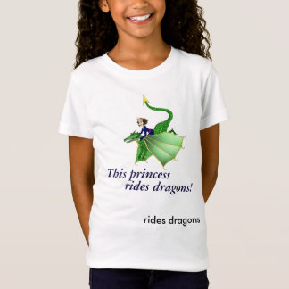 DrakePrincess Skjorta, med ord, åldras 5 och upp T Shirt