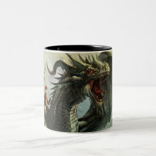 Drakeryttare, mugg