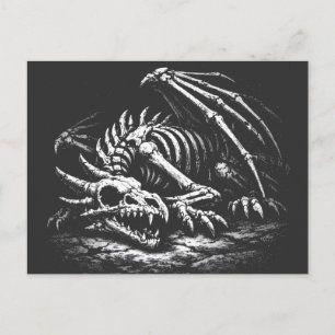 Drakeskelett — av BurnsInHell Vykort