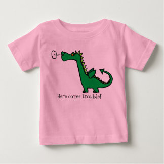 Drakeskjorta för barn tee shirt