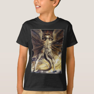 DrakeT-tröja: "Underbar röd drake" vid Blake T Shirt