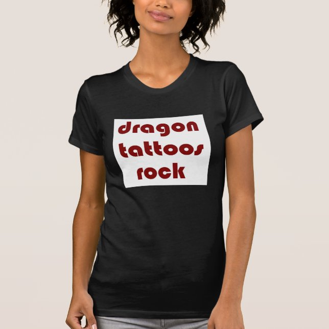 draketatueringsten t-shirt (Framsida)
