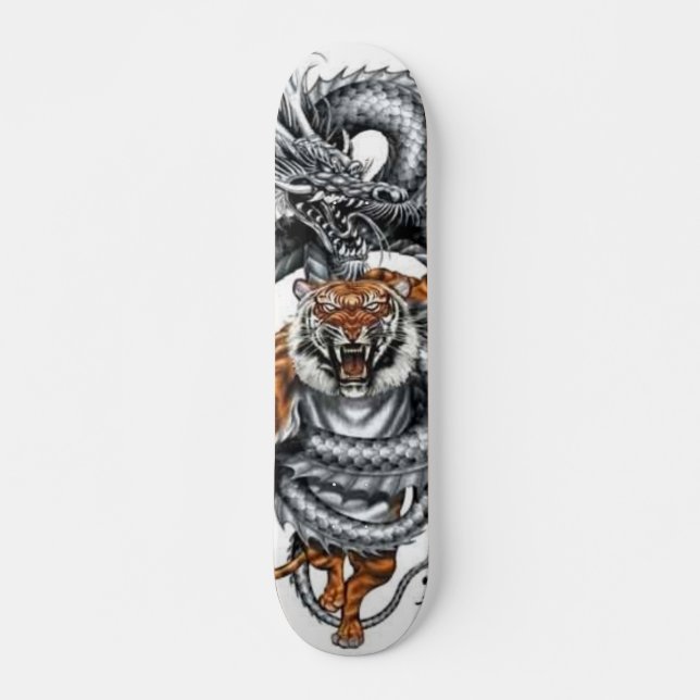 DraketigerSkateboard Skateboard Bräda 21,5 Cm (Framsida)