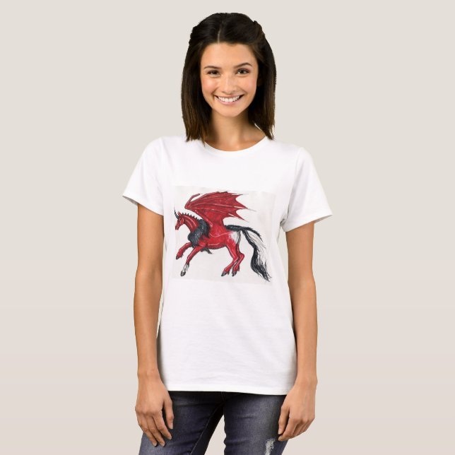 DrakeUnicorn Tee (Hel framsida)