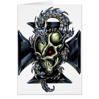 Drakevårdare Hälsningskort
