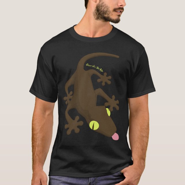 Drakey geckoen t shirt (Framsida)
