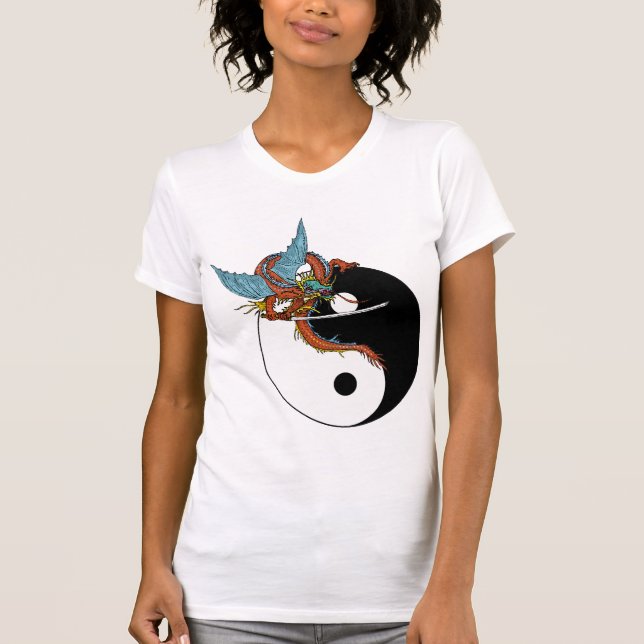 DrakeYing Yang T-tröja T-shirt (Framsida)