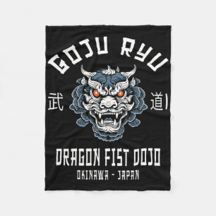 Drakfist Dojo Goju Ryu Karate Fleecefilt