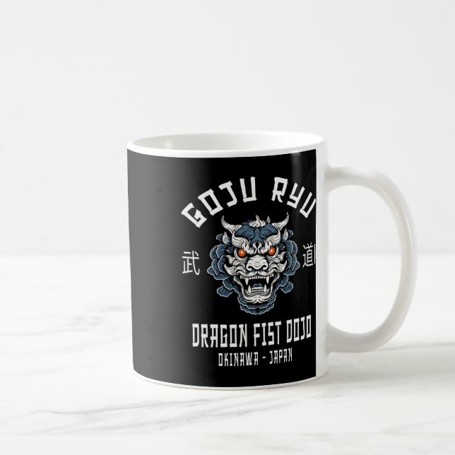 Drakfist Dojo Goju Ryu Karate  Kaffemugg (Höger)