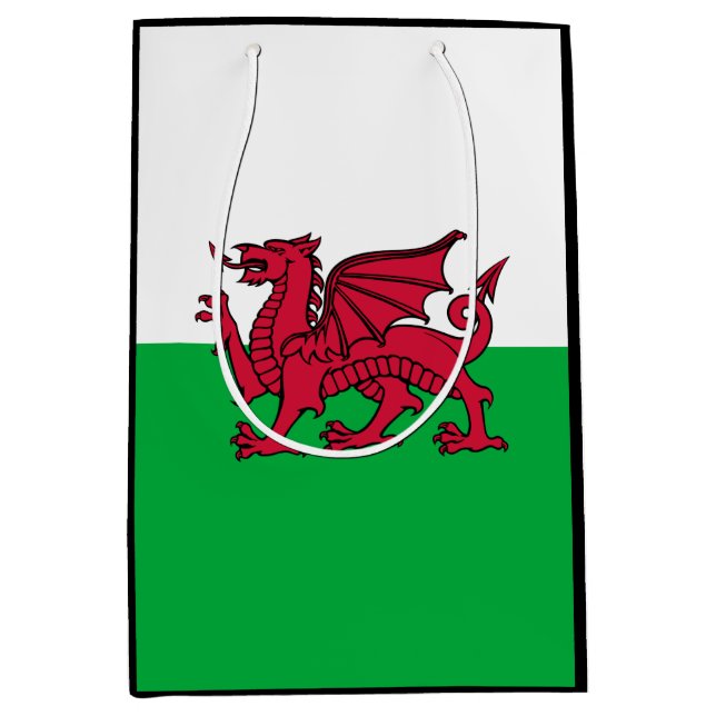 Drakflagga Wales, Keltiska Wales nationella flagga (Framsidan)