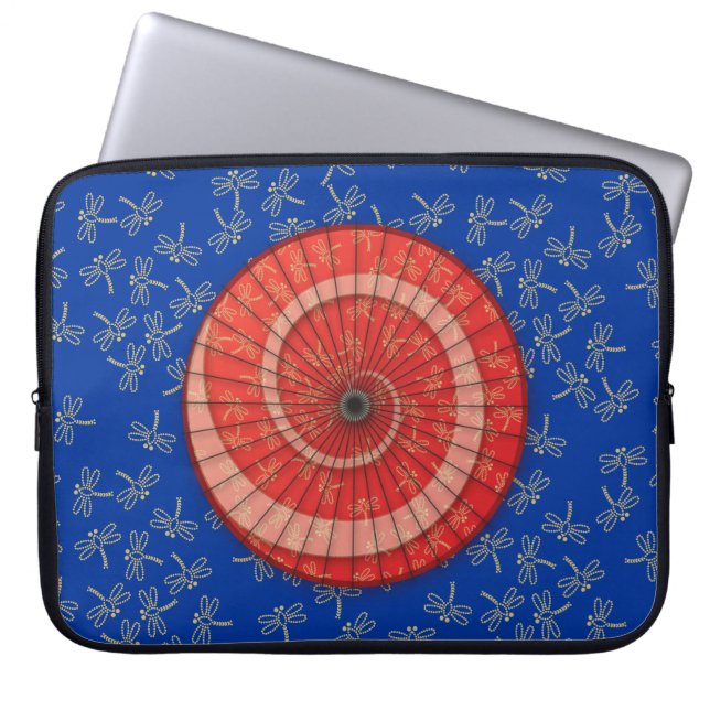 drakflygdans laptop fodral (Framsidan)