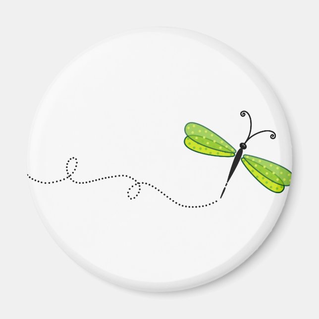 drakflygning magnet (Framsidan)