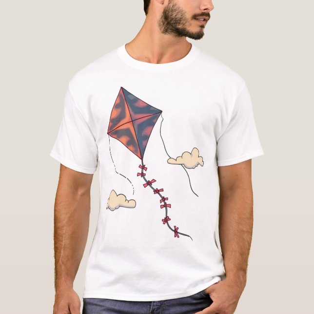 Drakflygningseventyr T Shirt (Framsida)