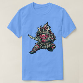 Drakfruitsduellant — Rolig Exotisk Frukt Samuraj T Shirt