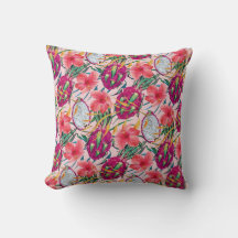 Drakfrukt Tropisk Blommig Modern Grön Palm