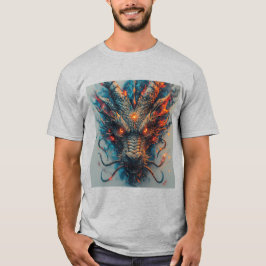 Drakhuvud Med Vilda Ögon T Shirt