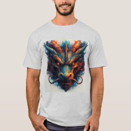 Drakhuvud Med Vilda Ögon T Shirt