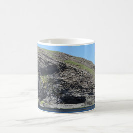 Drakhuvud ön Skye Klippor Skotskt Landskap Kaffemugg