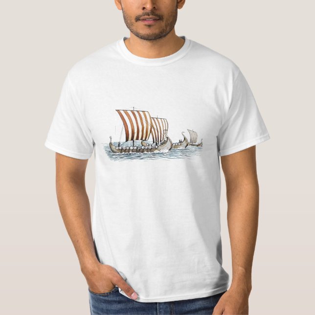 Drakkar skjorta t-shirt (Framsida)