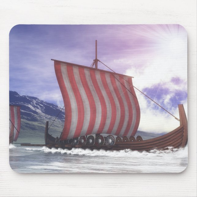 Drakkars - 3D framför Musmatta (Framsidan)