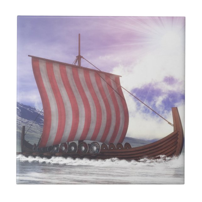 Drakkars Kakelplatta (Framsidan)