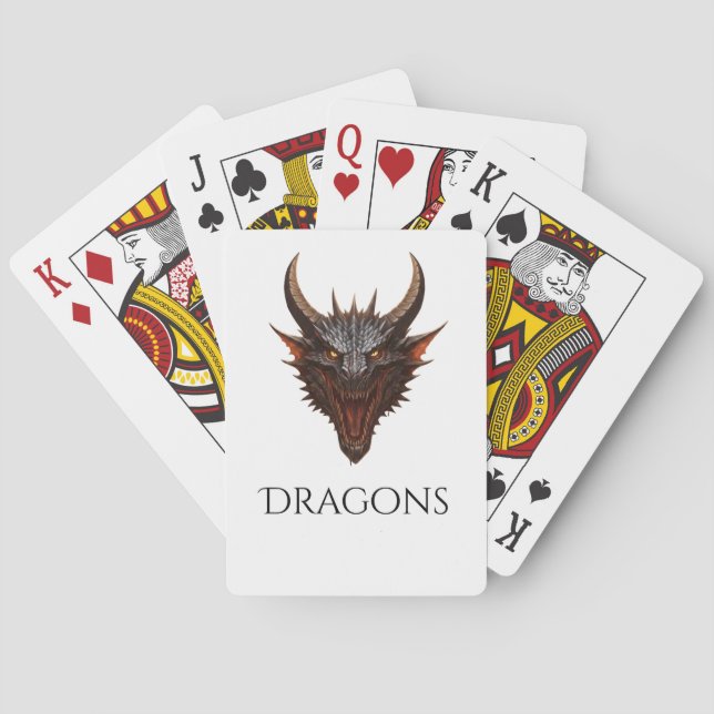 Drakkort Casinokort (Baksidan)