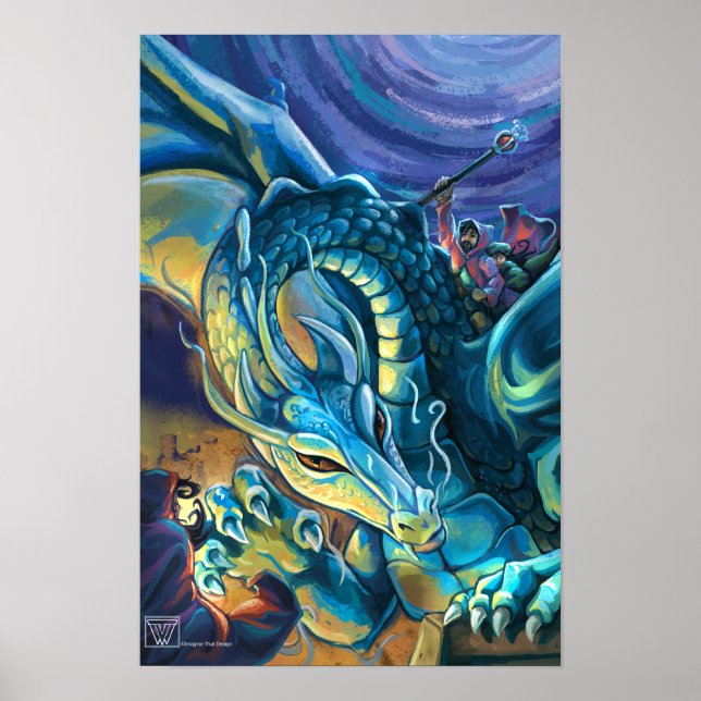 Drakryttarposter Poster (Framsidan)