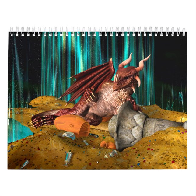 Drakskatt Kalender (Omslag)