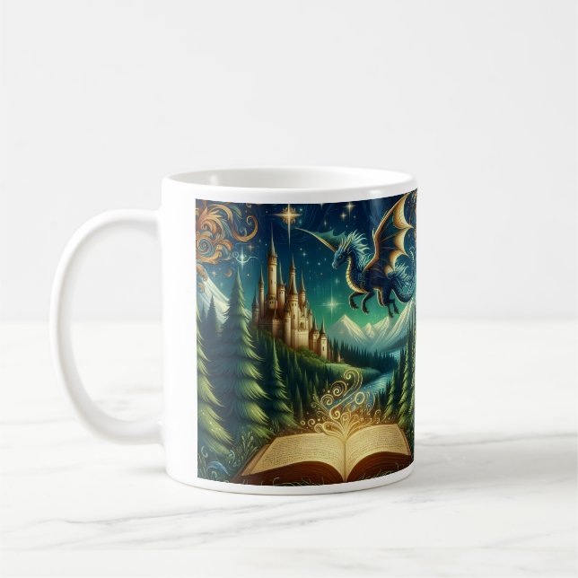 Drakskogs Fantasibok Kaffemugg (Vänster)